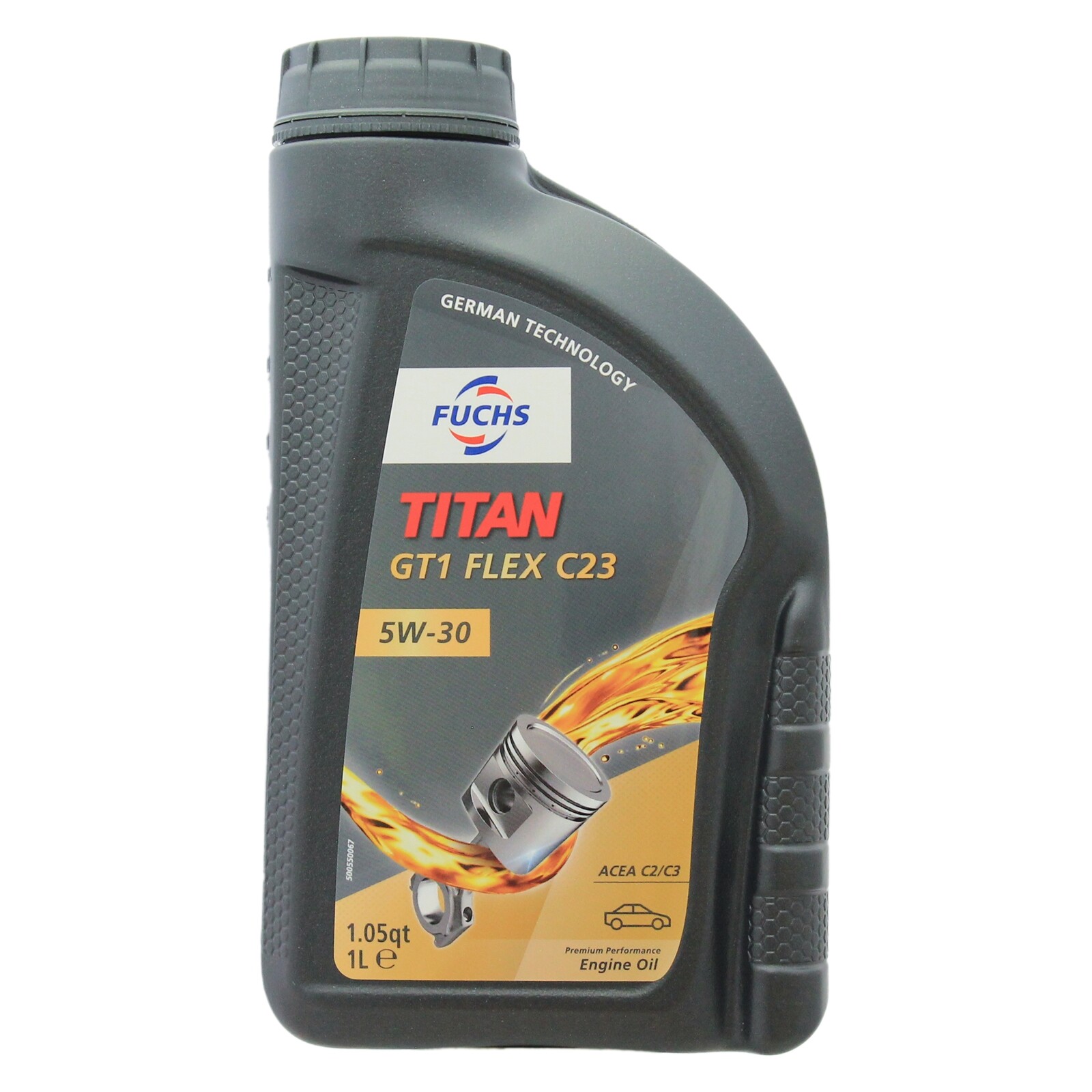 Fuchs TITAN GT1 FLEX C23 5W-30 Fully Synthetic Premium Engine Oil 1L 1 Litre