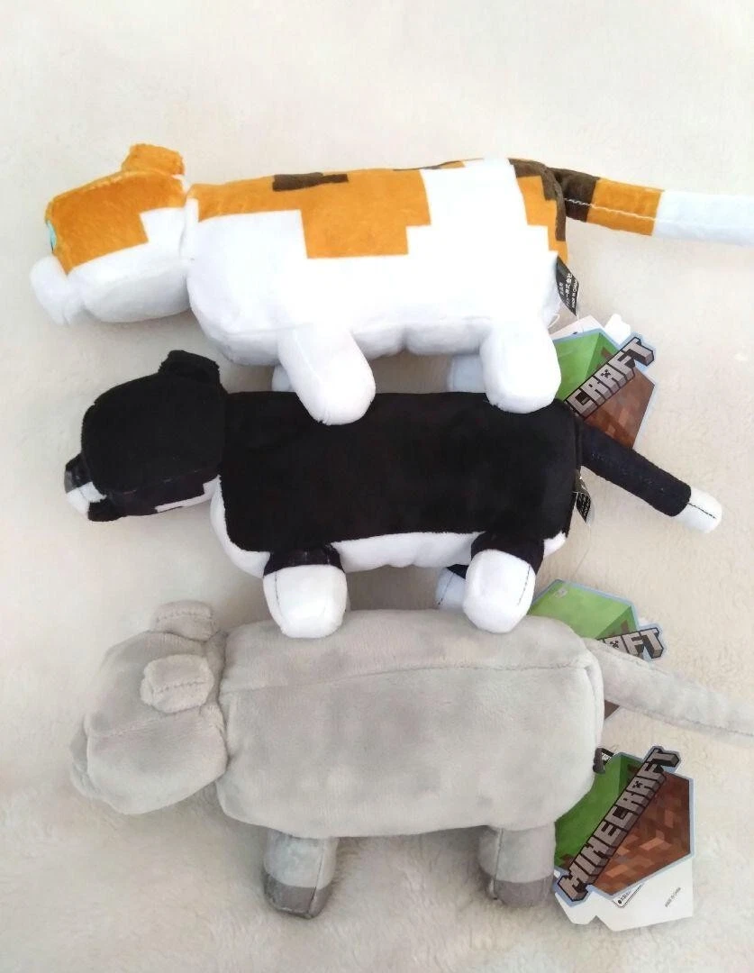 Minecraft tuxedo cat plush sales
