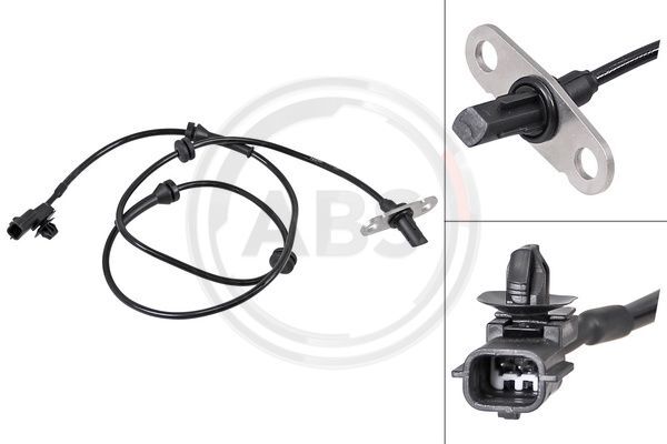 A.B.S. 31697 Sensor, Raddrehzahl Hinten Rechts Passend FüR Nissan-image