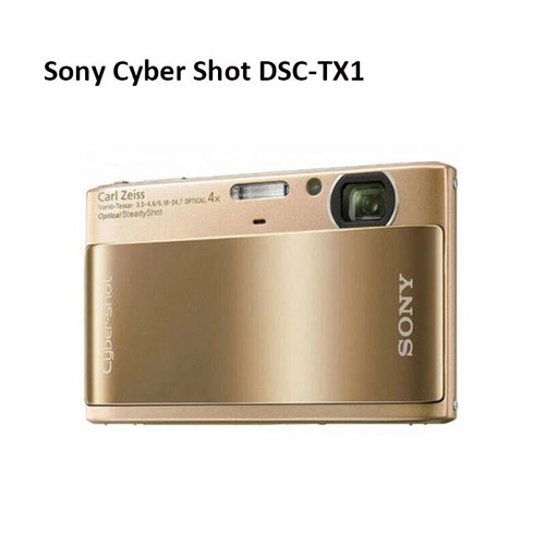 Sony Cyber Shot DSC-TX1 10.2MP 4x Optical Zoom Digital Camera - Gold - Picture 6 of 10