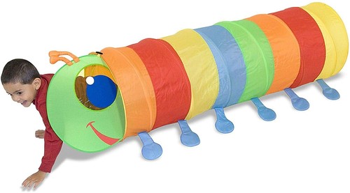 MELISSA & DOUG HAPPY GIDDY TUNNEL - Indoor/Outdoor Fun // 5 Feet Long NIP - Picture 5 of 5