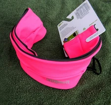 FLIPBELT Women's CLASSIC EDITION HOT PINK Training Storage Belt Size L NWT