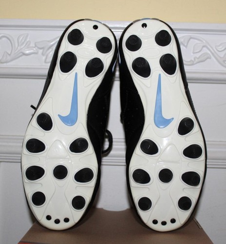 NEW in Box NIKE Womens VOLANT FG FG-E Soccer Cleats Black Silver Blue Size 6 - Picture 8 of 8