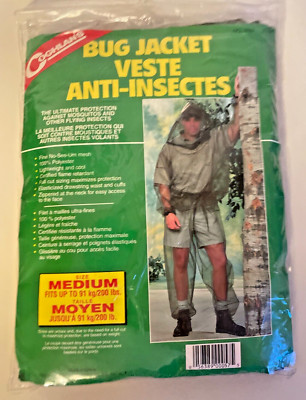 Bug Jacket - Medium- Mesh/Net -Flame Resistant -Coghlan's Model 0057