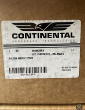 TCM Continental 654862BP Kit Piston Set Balanced O470 / IO470 NEW with 8130 TCM Continental 654862BP Kit Piston Set Balanced O470 / IO470 NEW with 8130