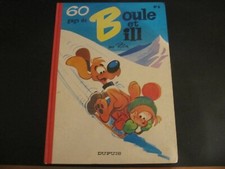 COMICS BOOK BD 60 GAGS DE BOULE ET BILL PAR ROBA ED. DUPUIS 1977 TRANCHE ROUGE