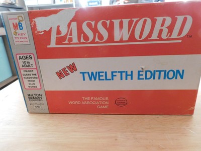PASSWORD GAME 12TH EDITION COMPLETE