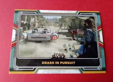 Star Wars Topps The Book Of Boba Fett Drash in Pursuit Card No.50
