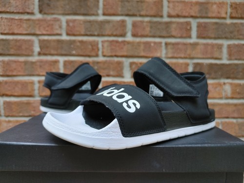 Pre owned ADIDAS Adilette Sandal size 5 grade school G28695 | eBay