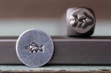 SUPPLY GUY 6mm Fish Metal Punch Design Stamp SGCH-196