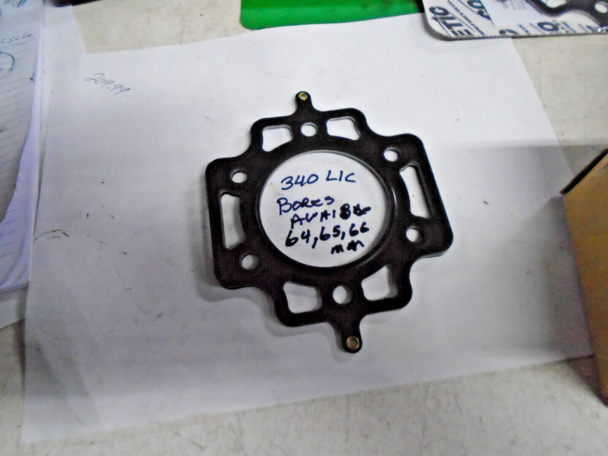 rupp nitro l/c 340 xenoah 1976 & chaparral 340 l/c mls head gasket