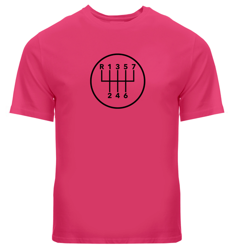 Manual Transmission Shift Pattern 7 Speed Stick Shirts Unisex Mens Tee T-Shirt - Picture 25 of 34