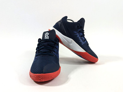 Nike Kyrie Irving Flytrap II USA Obsidian Navy Red White AQ3412-401 Sz 7Y