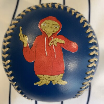 Universal Studios E.T. the Extra-Terrestrial Blue Souvenir Baseball Ball