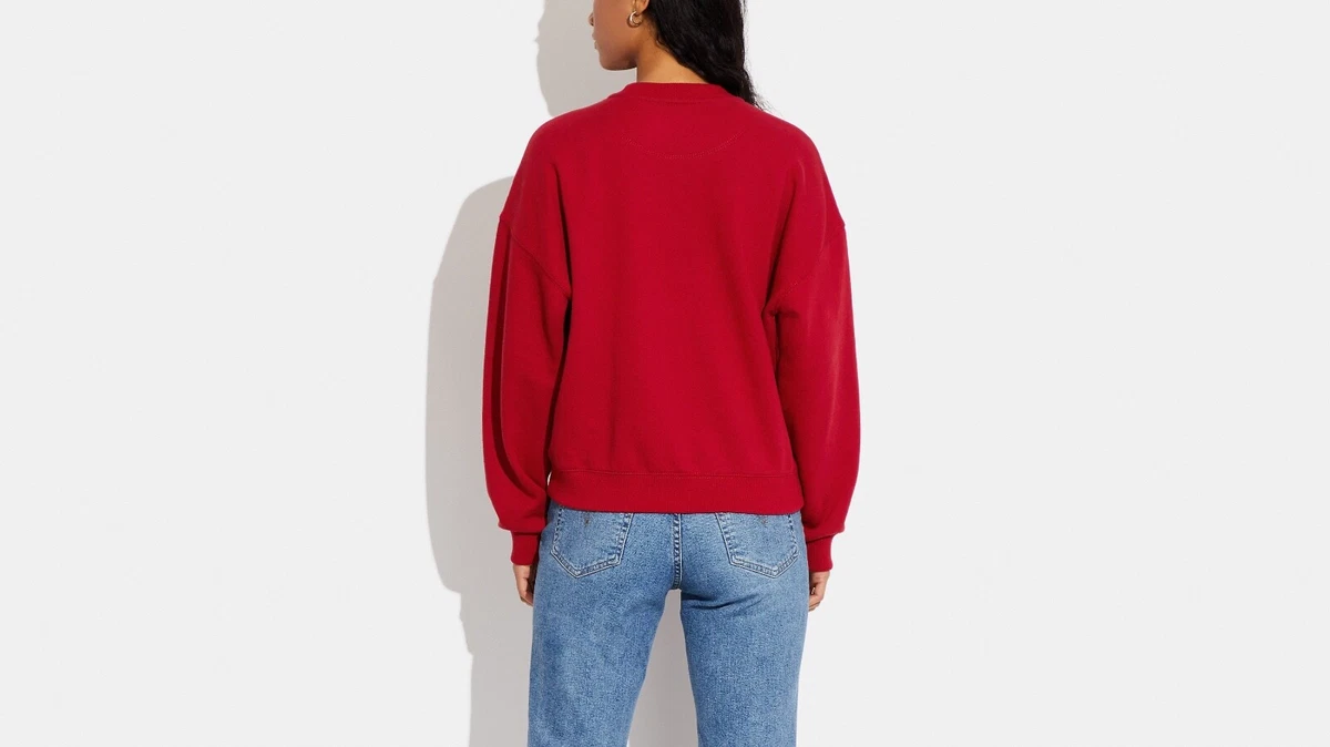 Coach rabbit deals sweater