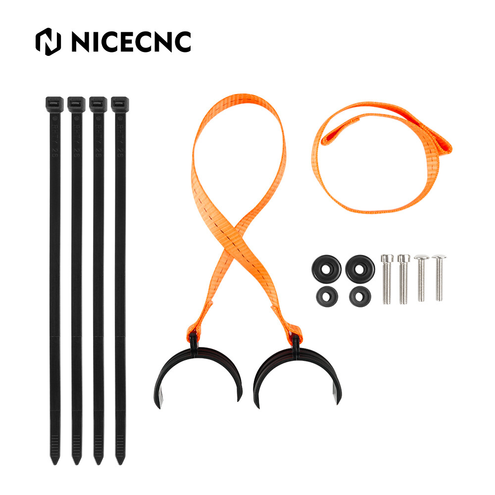 Front & Rear Lift Strap Lifting Handle Set For KTM SX SXF XC XCF