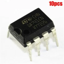 10Pcs UA741CN DIP-8 Operational Amplifier UA741 LM741 St Ic New np