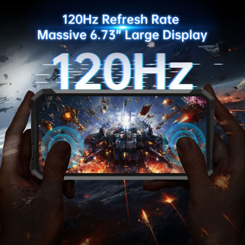 Smartphone robusto 5G 8849 SHARK 3 Android 14 fotocamera per visione notturna mobile da esterno - Foto 5 di 12