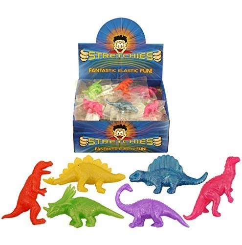 HENBRANDT 12 stretchy dinosaurs toys birthday Wedding party bags favours