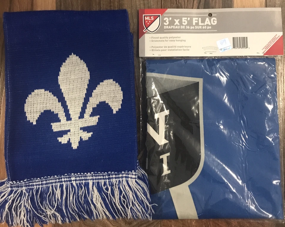 impact montréal scarf foulard IMFC saison inaugural season 2012 MLS soccer -flag - Image 2 of 4