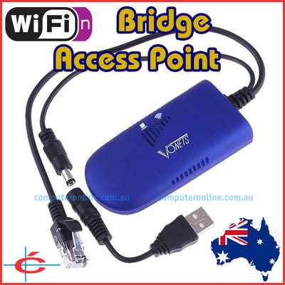 WiFi N 300M Bridge Wireless to Wired Converter for Xbox 360, Sec