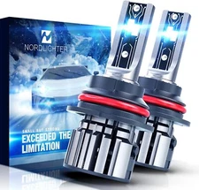 9007 Bulbs, 600% Brighter 9007 Fog Light 6500K Xenon White Extremely Super