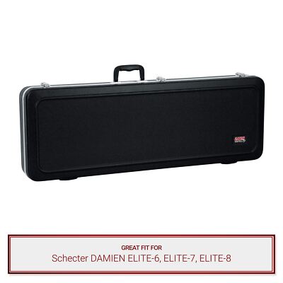 Gator Guitar Case fits Schecter DAMIEN ELITE-6, ELITE-7, ELITE-8