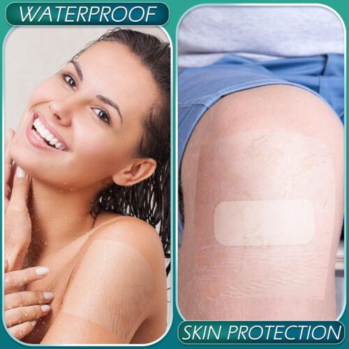 50 Large Transparent Tegaderm Adhesive Bandages Waterproof Film Dressing Suppy - Picture 5 of 6