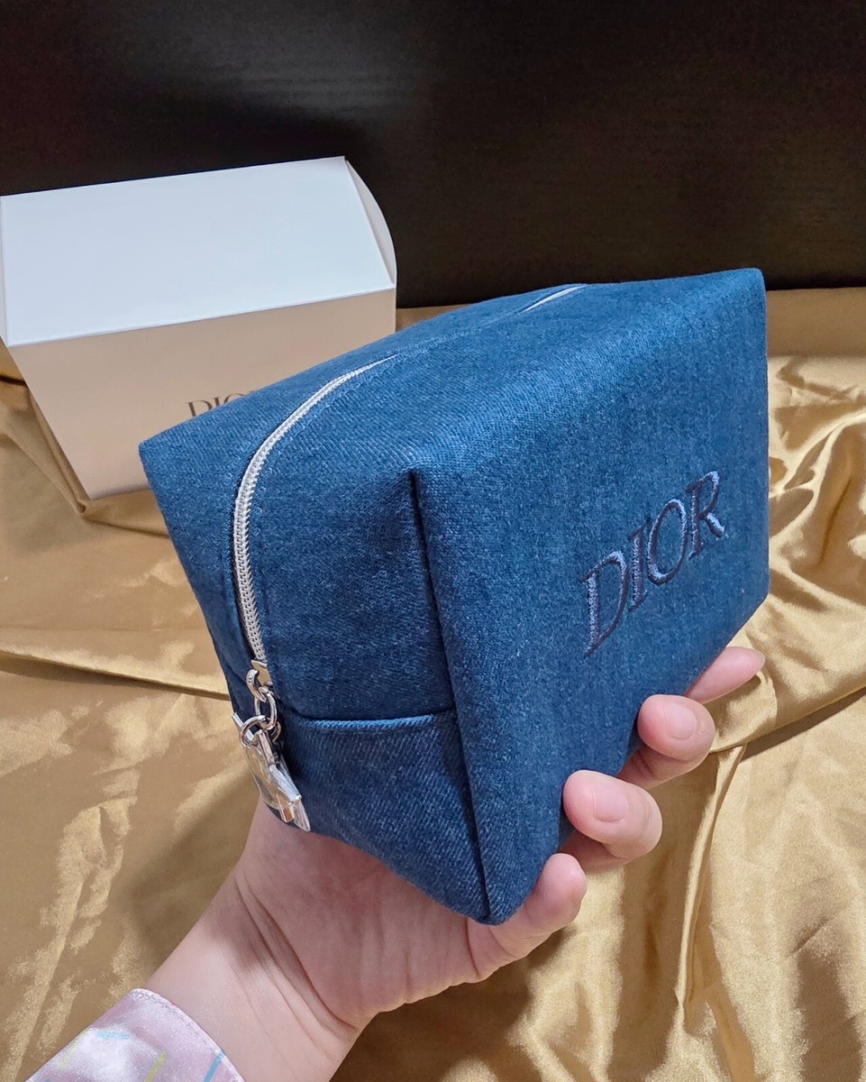 Dior Limited Edition Novelty Denim Pouch | eBay