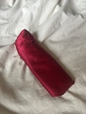 Red Silk Eye Pillow Yoga Meditation