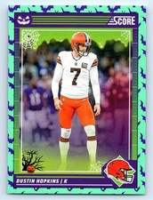 2024 Score-A-Treat #69 Dustin Hopkins A-Treat - Green Bats Cleveland Browns