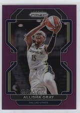 2022 Panini Prizm WNBA Purple Prizm 59/99 Allisha Gray #69 et6