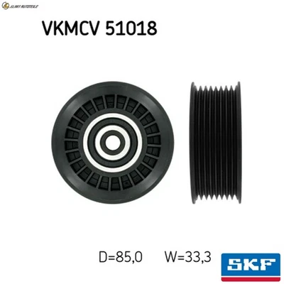 UMLENKFÜHRUNGSROLLE KEILRIPPENRIEMEN VKMCV 51018 FÜR MERCEDES-BENZ 4.2L 4cyl - Bild 1 von 4
