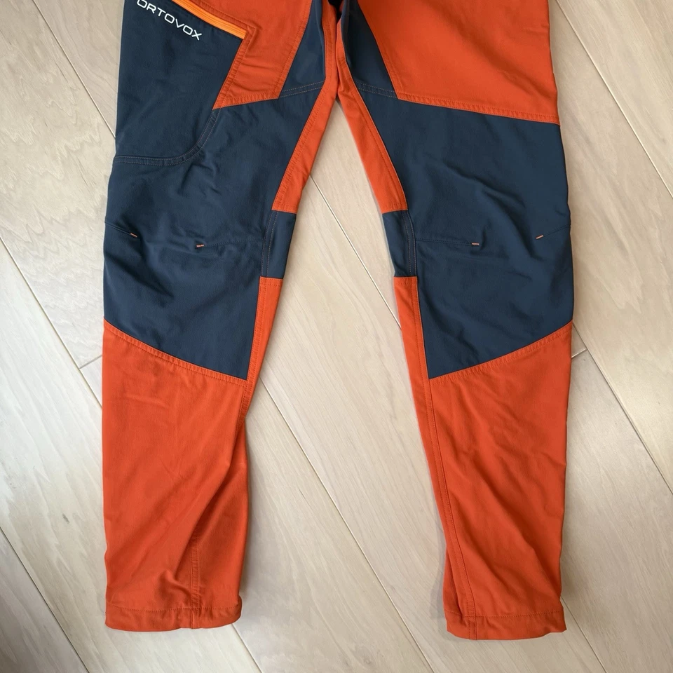 Pantalones Ortovox 32 Naranja Lana Merino Utilidad Gorpcore Caza Exterior Foto 4 de 4