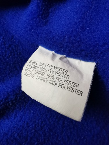 FORD RALLYE SPORT FORD RS Mens Size L Full Zip Soft Shell Puffer Jacket VGC Blue - Picture 14 of 20