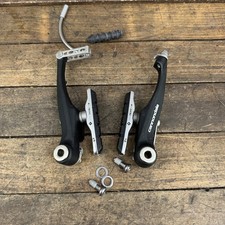 Cannondale Coppia Pinze Freno a V Nero Lineare Pull MTB Bici Ibrida Pastiglie