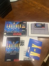 SNES X- kaliber 2097 Fully Cib