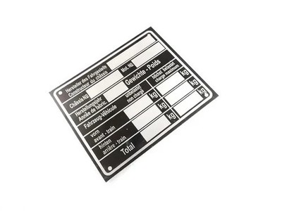 3X Typenschild Passt Für Classic Willys PINNACLE ENTERPRISES #V409-8