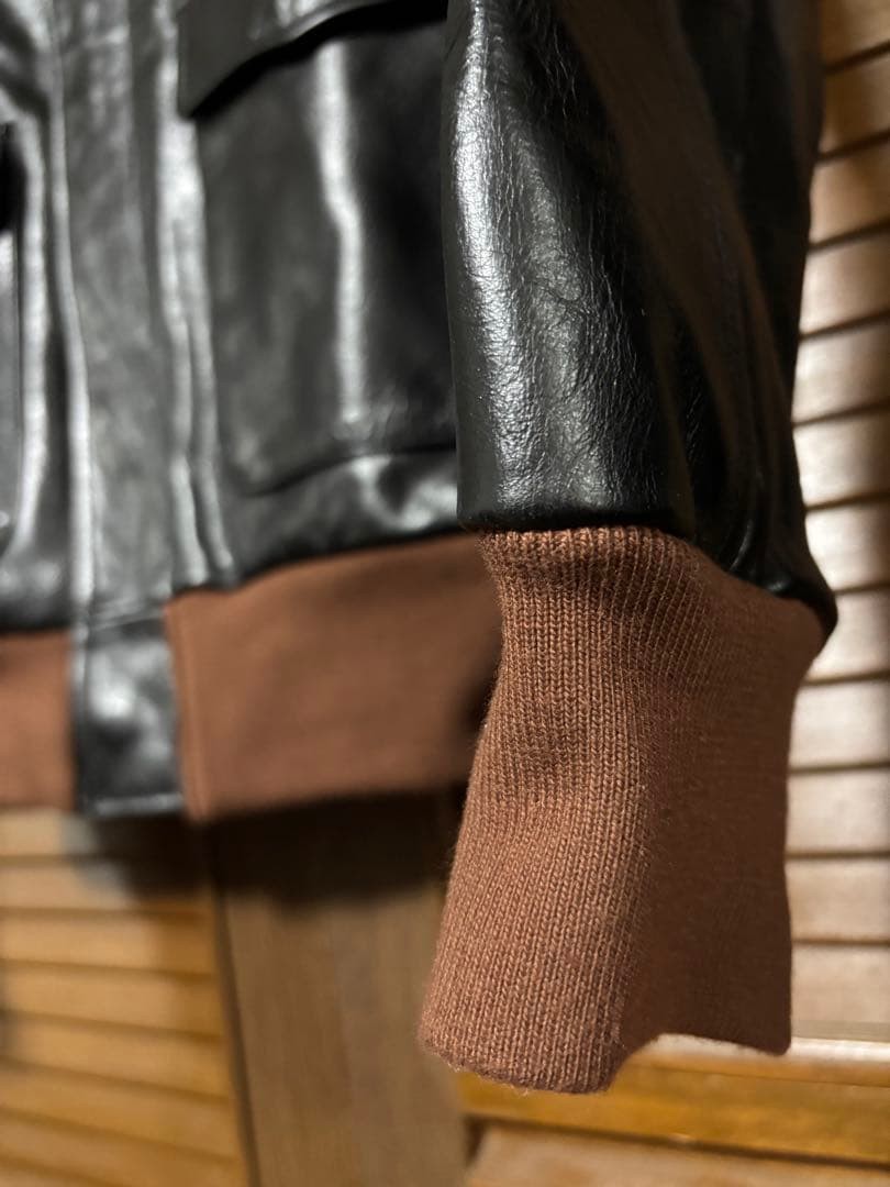 A-2 A2 牛革　ヘルズエンジェルス　hells angels カウレザー Hells Angels A-2 Leather Flight Jacket XL Cowhide Vintage Mens