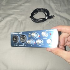 PreSonus AUDIOBOX USB interfaccia audio mixer MIDI 2 canali alimentazione fantasma 48V