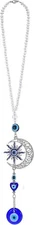 1 PCS Evil Eye Hanging Ornament, 16.5 Inch Car Charm Door... 