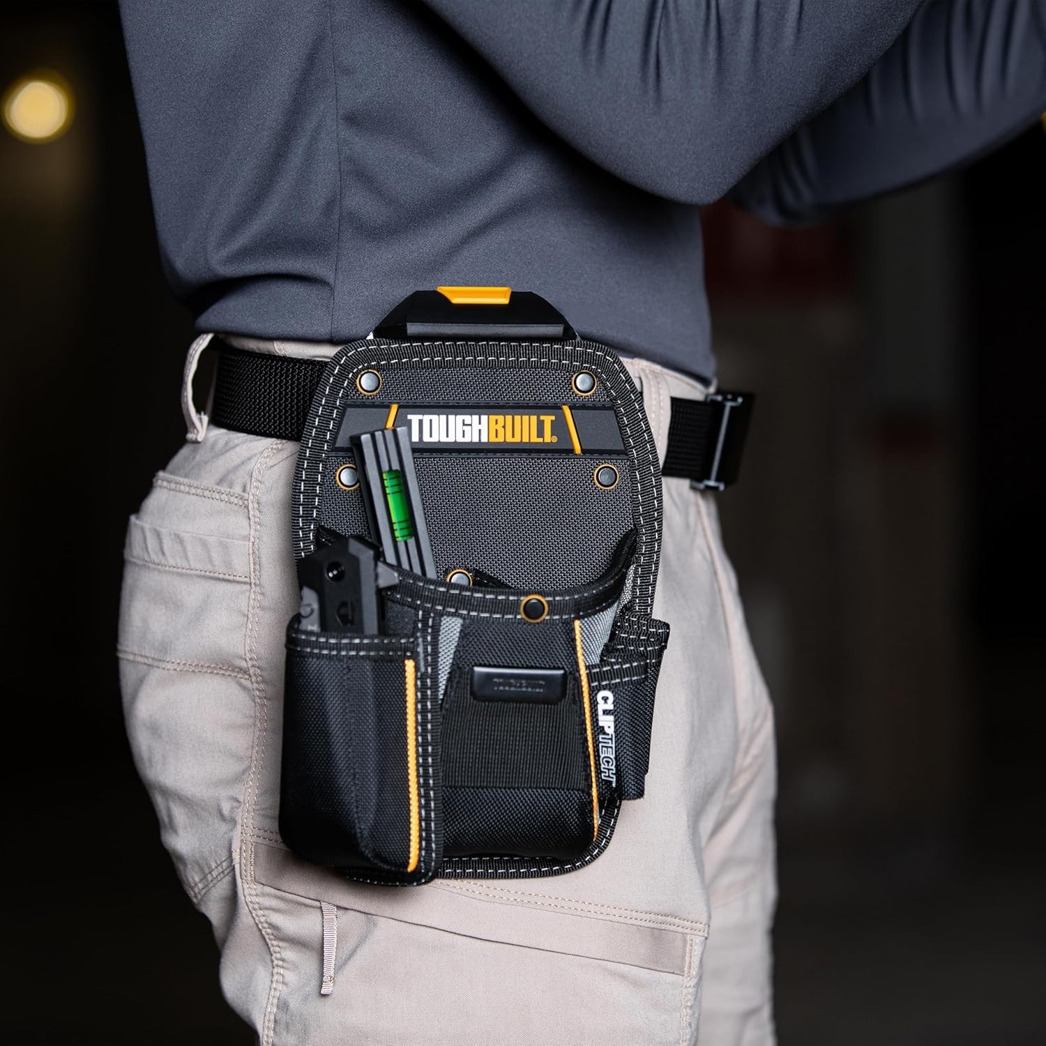 ToughBuilt ClipTech Series &ndash; Tool Pouch with Utility Knife Pocket
