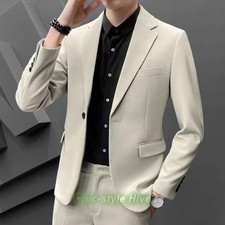Blazer for Men Slim Fit Suit Jacket Sport Coat Formal Party wedding Dress Jacket