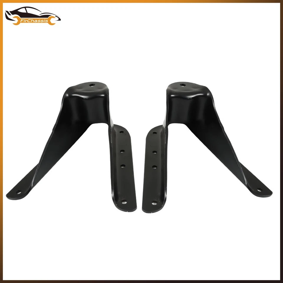 Colgador de grillete de resorte de hoja delantera trasera 2 piezas para Chevrolet K10 K20 1973-1987 Foto 2 de 4