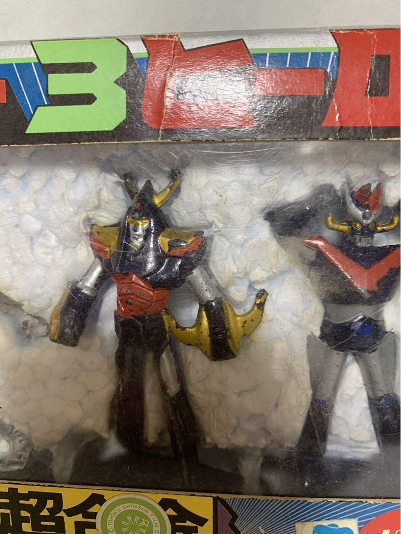 Poppy Mazinger Z Super 3 Heroes Chogokin Mini Figure Vintage Poppy Mazinger Z Super 3 Heroes Chogokin Mini Figure Vintage