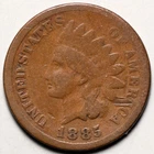 1885 Indian Head Cent