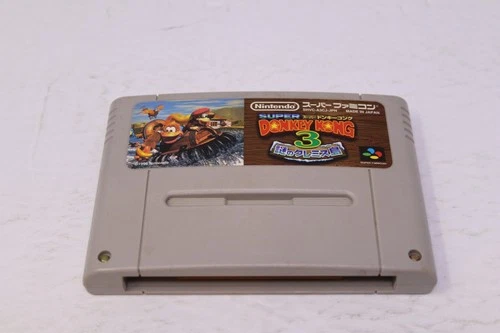 Super Donkey Kong 3 Super Fanicom SNES Japan Region Lock