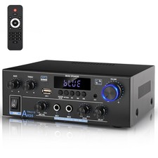 AK45Pro Stereo Receivers Amplifier Home Audio with Bluetooth 5.3, 400W,2.0...