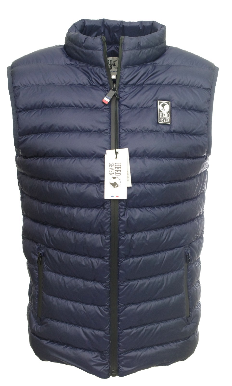 HERO SEVEN Chaleco De Plumas Sin Mangas Azul Marino Hombre London Vest Navy