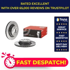 2x Brake Discs Pair Vented fits MERCEDES CLS500 C219 5.5 Rear 06 to 10 M273.960